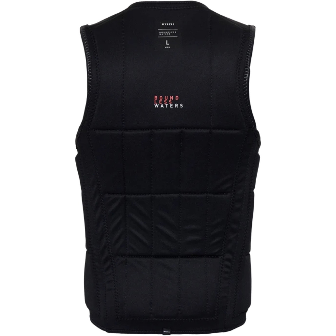 2026 Mystic Mens Anarchy Front Zip Wake Colete De Impacto 35005.240210 - Black